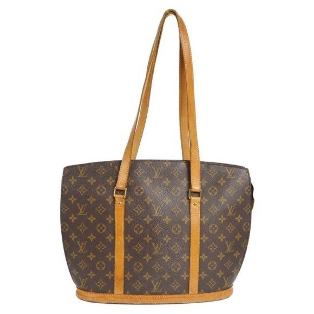 Authentic Louis Vuitton Tote Bag Babylone Monogram Used LV Handbag Vintage​